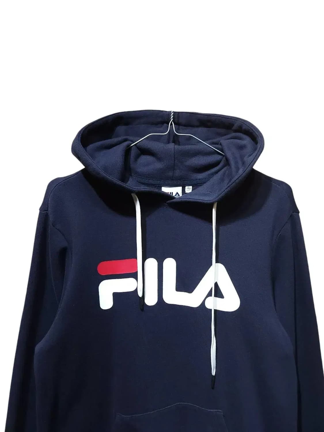 S/ 휠라 레귤러핏 후드티 네이비 /1023 상품이미지2