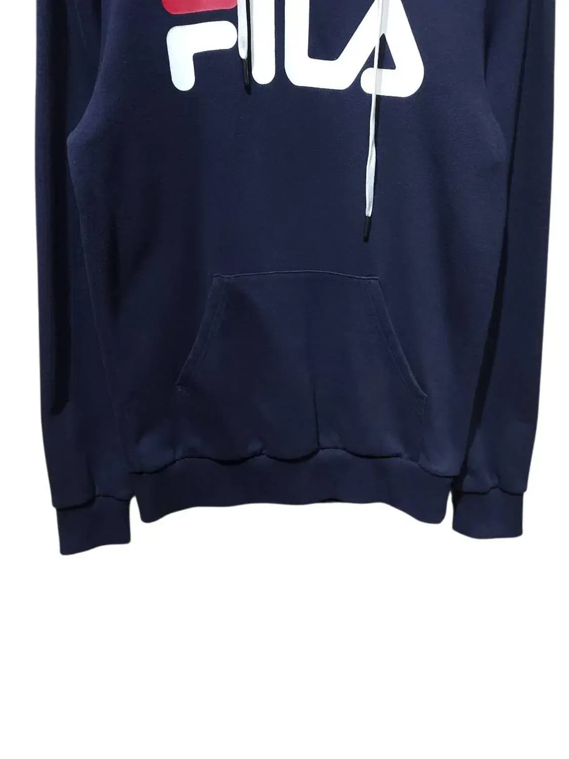 S/ 휠라 레귤러핏 후드티 네이비 /1023 상품이미지3