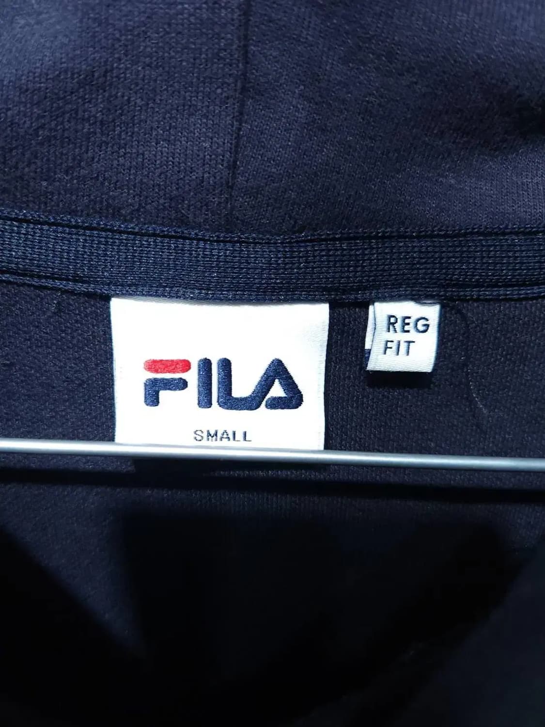 S/ 휠라 레귤러핏 후드티 네이비 /1023 상품이미지4