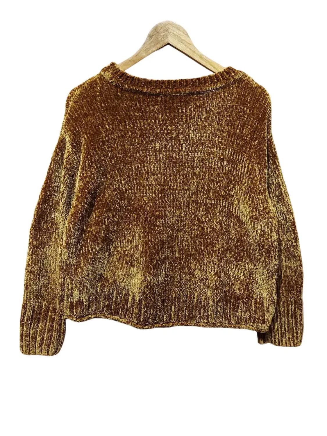 M/ 자라 벨벳 언발란스 니트 브라운 /1023 상품이미지6