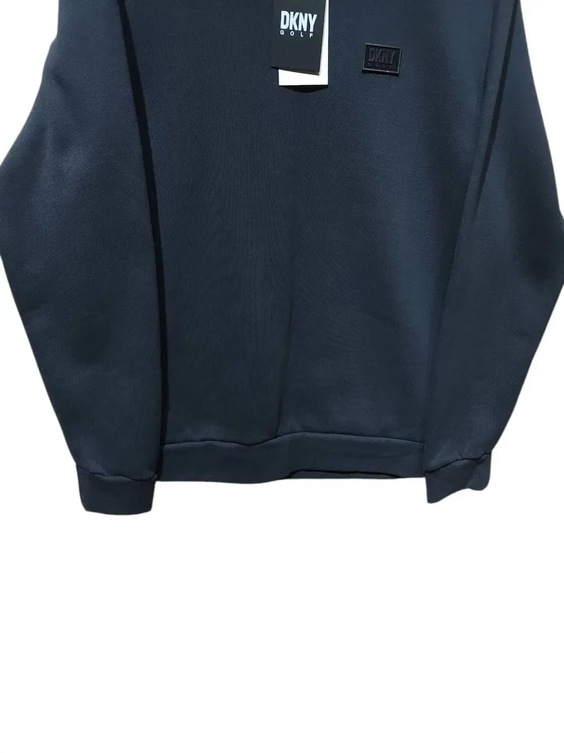 L/ DKNY 디케이엔와이 골프 기모 맨투맨 챠콜 새상품 /1023 상품이미지3