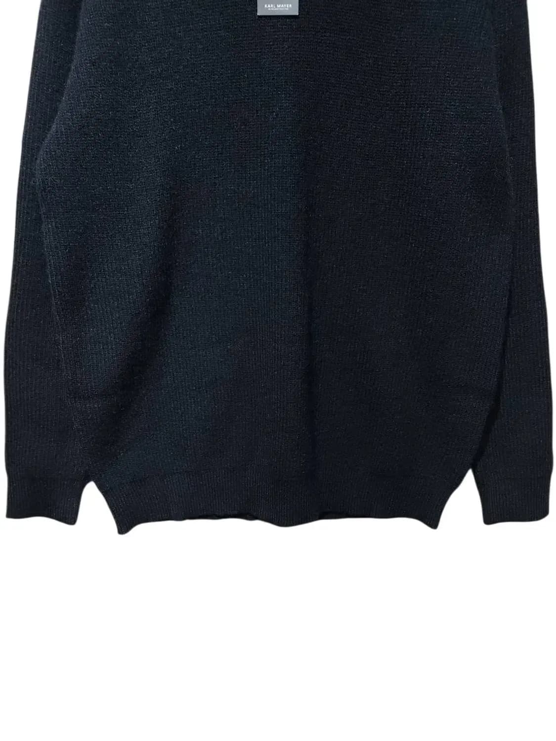 100/ margin 마르진 남성 니트 블랙 새상품 /1023 상품이미지3