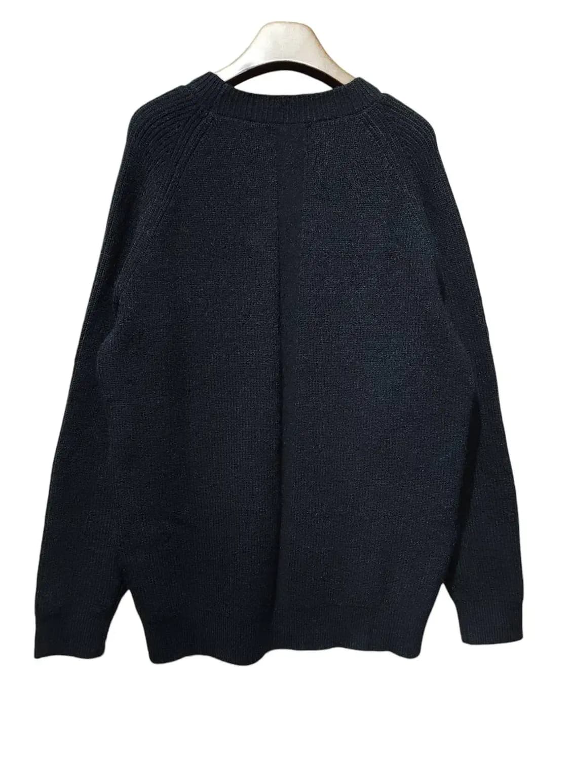 100/ margin 마르진 남성 니트 블랙 새상품 /1023 상품이미지6