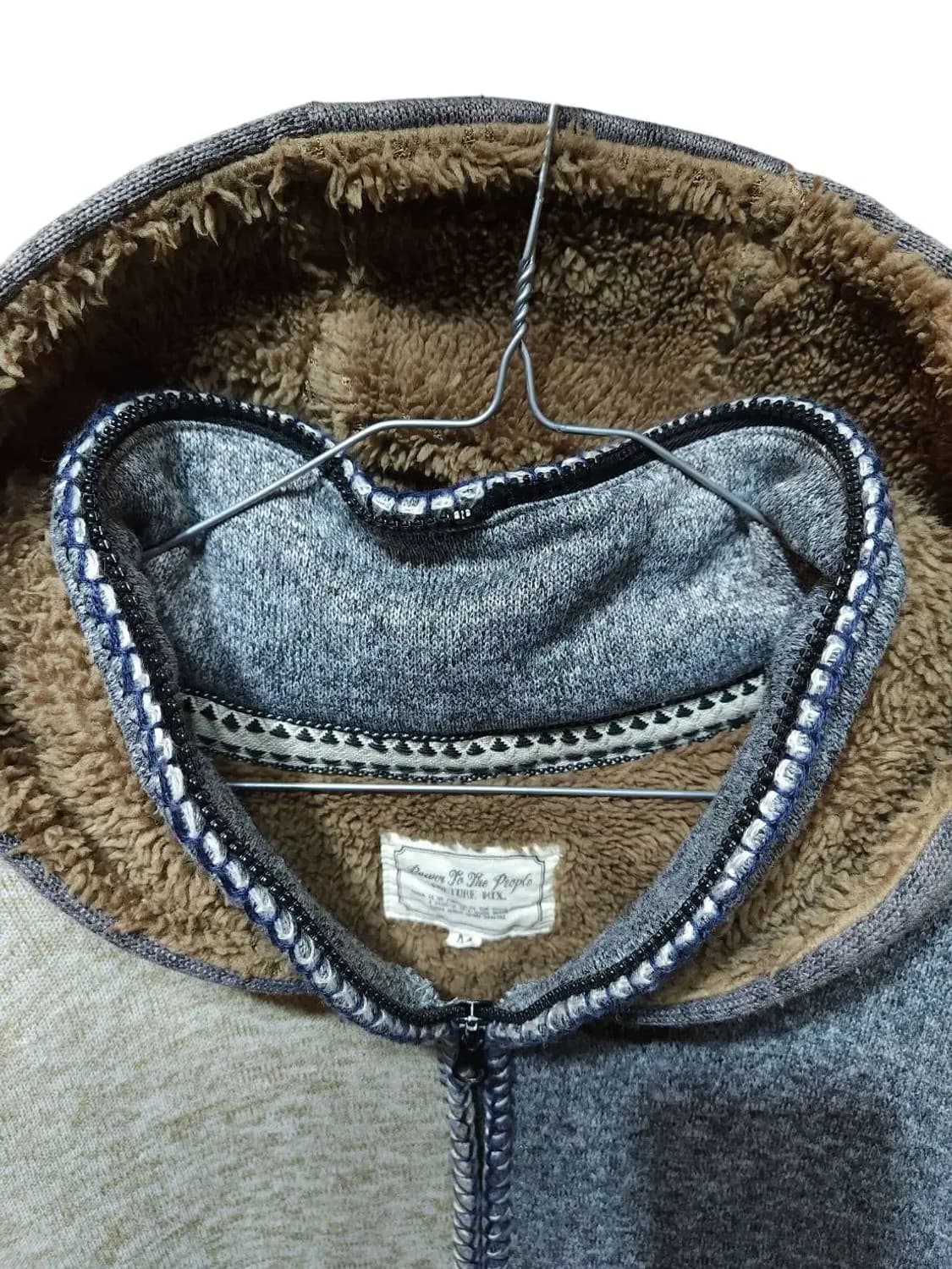 M/ 파워투더피플 블랑켓 후드집업 /1023 상품이미지4