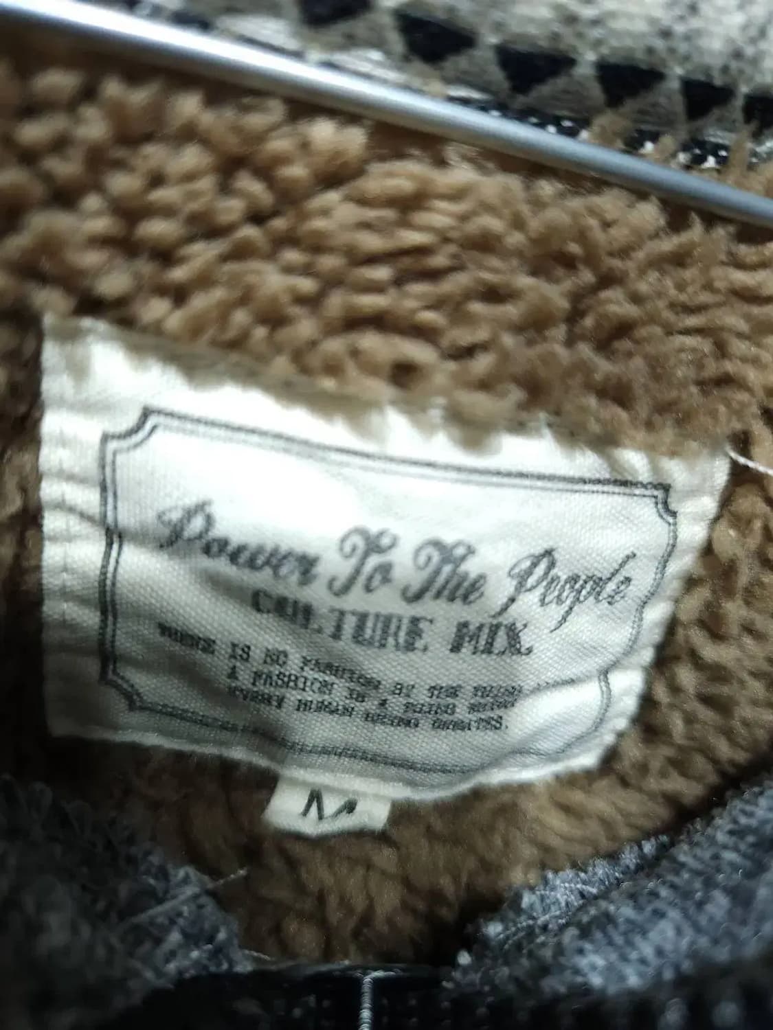 M/ 파워투더피플 블랑켓 후드집업 /1023 상품이미지5