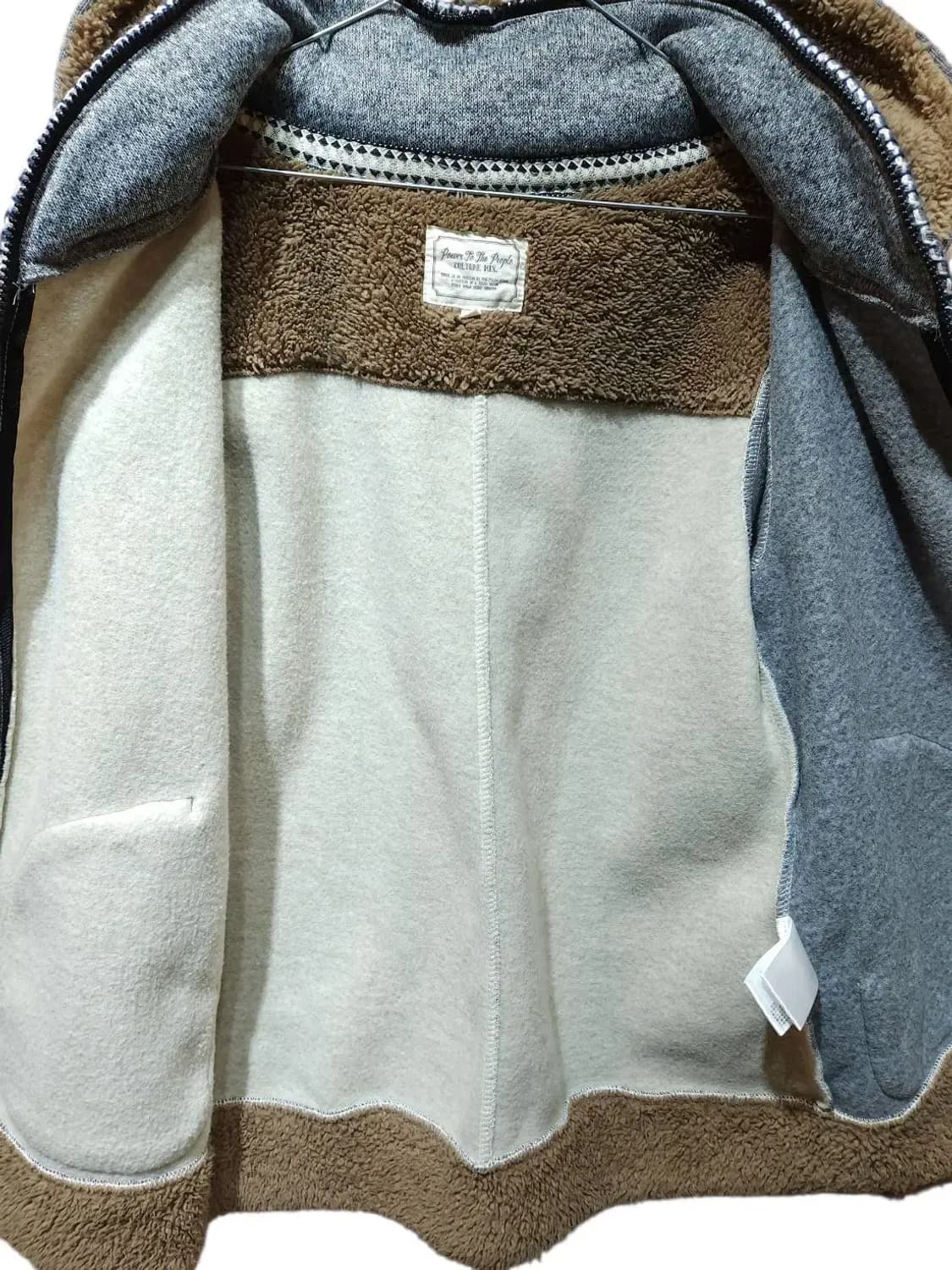 M/ 파워투더피플 블랑켓 후드집업 /1023 상품이미지7