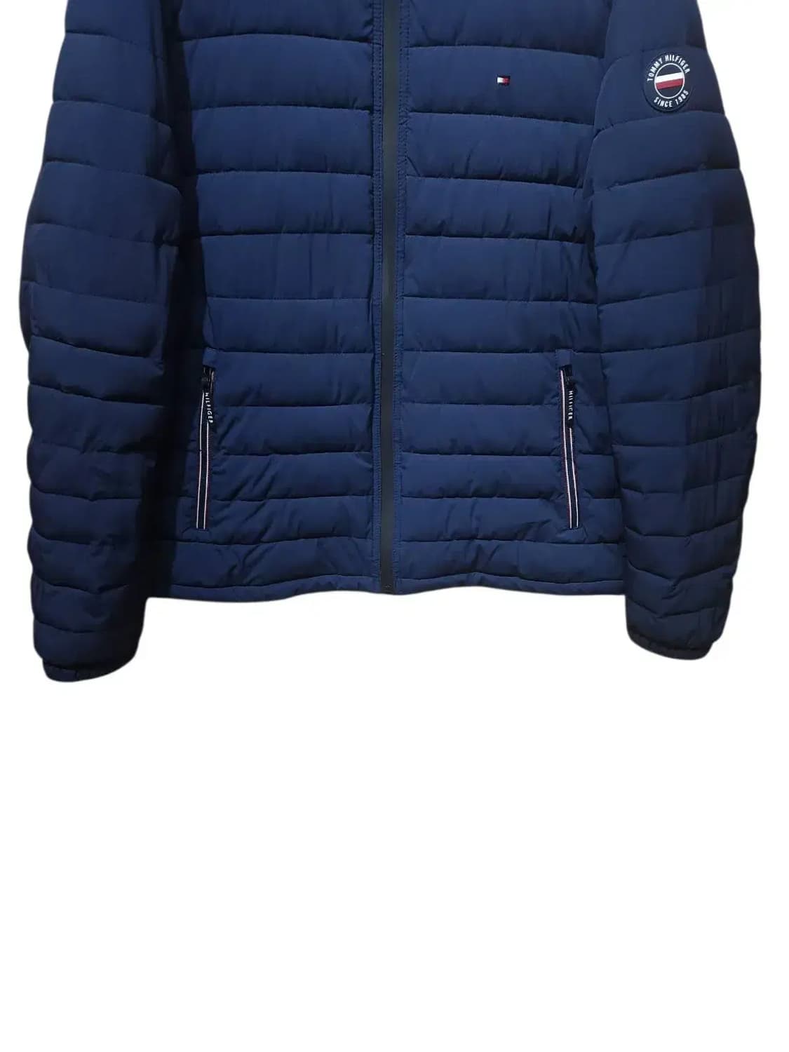 L/ 타미힐피거 퀼팅 패딩 자켓 네이비 /1023 상품이미지3