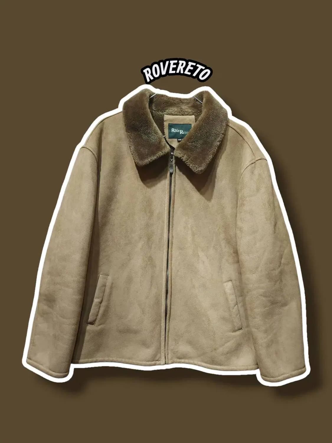 105/ ROVERETO 로베레토 무스탕 집업자켓 /1024 상품이미지1