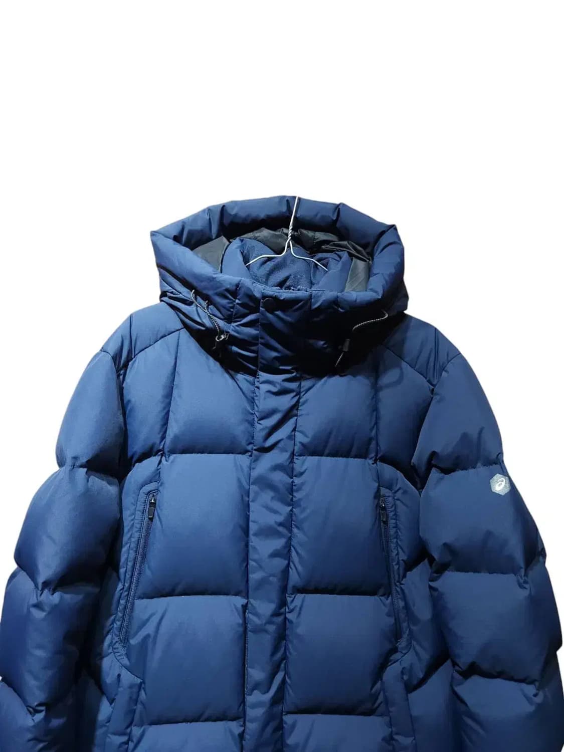 M/ 아식스 아이코닉 덕다운 롱 패딩 네이비 /1027 상품이미지2
