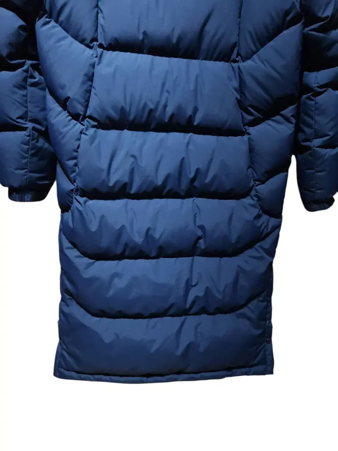 M/ 아식스 아이코닉 덕다운 롱 패딩 네이비 /1027 상품이미지9