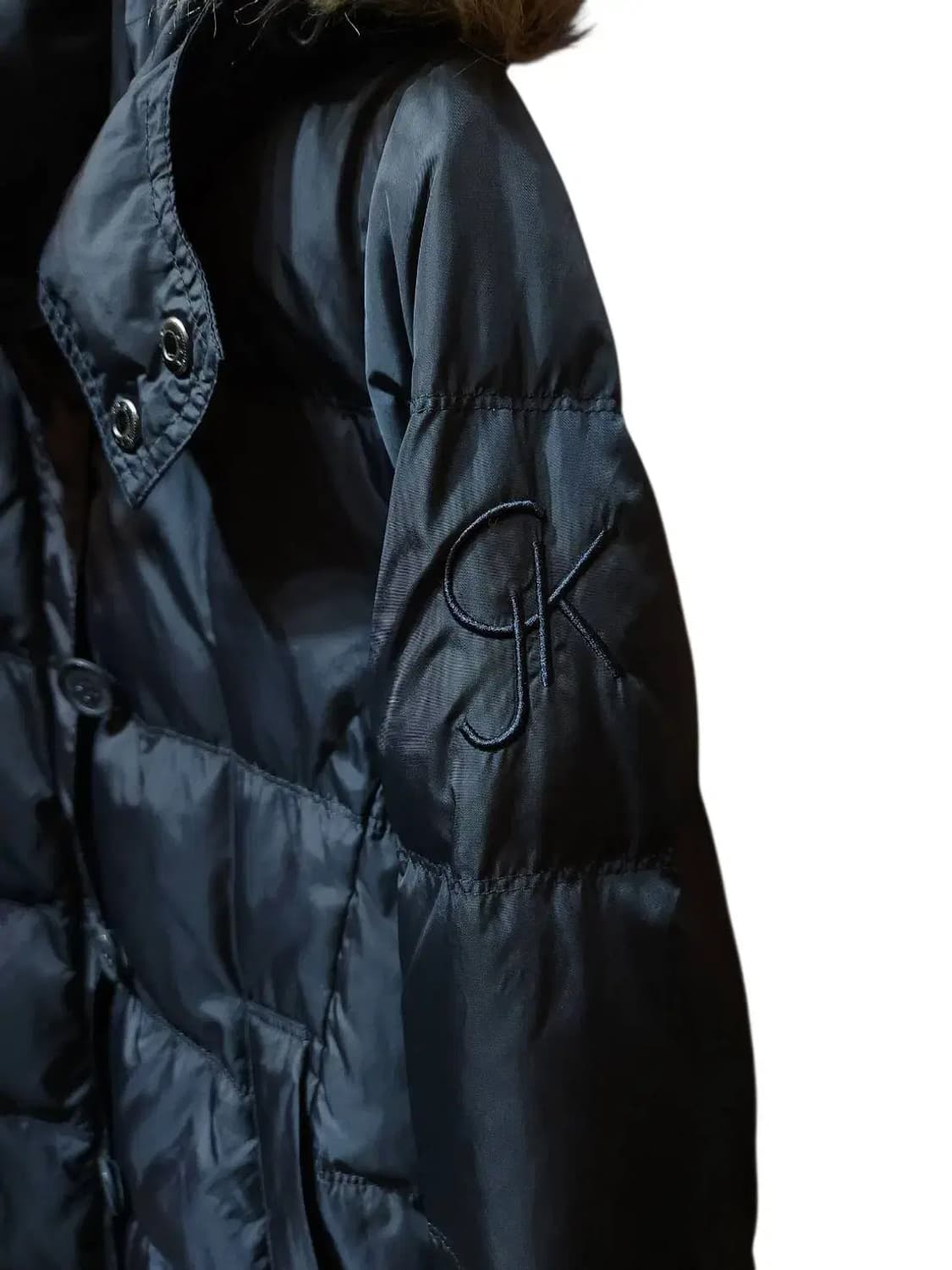 M/ 캘빈클라인 덕다운 패딩 자켓 챠콜 /1027 상품이미지4