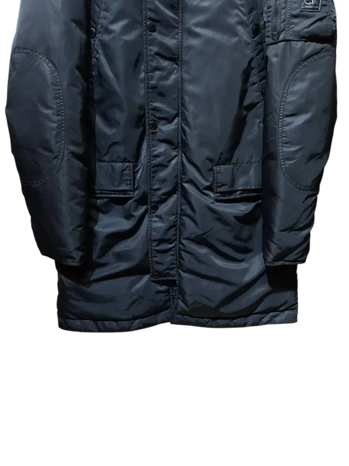 M/ 캘빈클라인 롱 헤비 다운 점퍼 패딩 블랙 /1027 상품이미지3