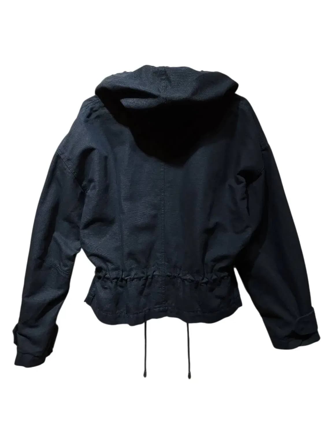 36/ 이자벨마랑 후드 야상 숏 자켓 블랙 /1027 상품이미지6