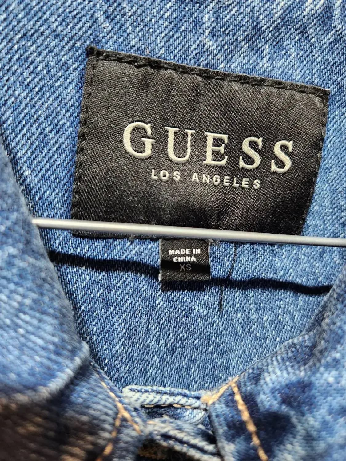 XS/ 게스 포켓 숏 데님 자켓 /1028 상품이미지4