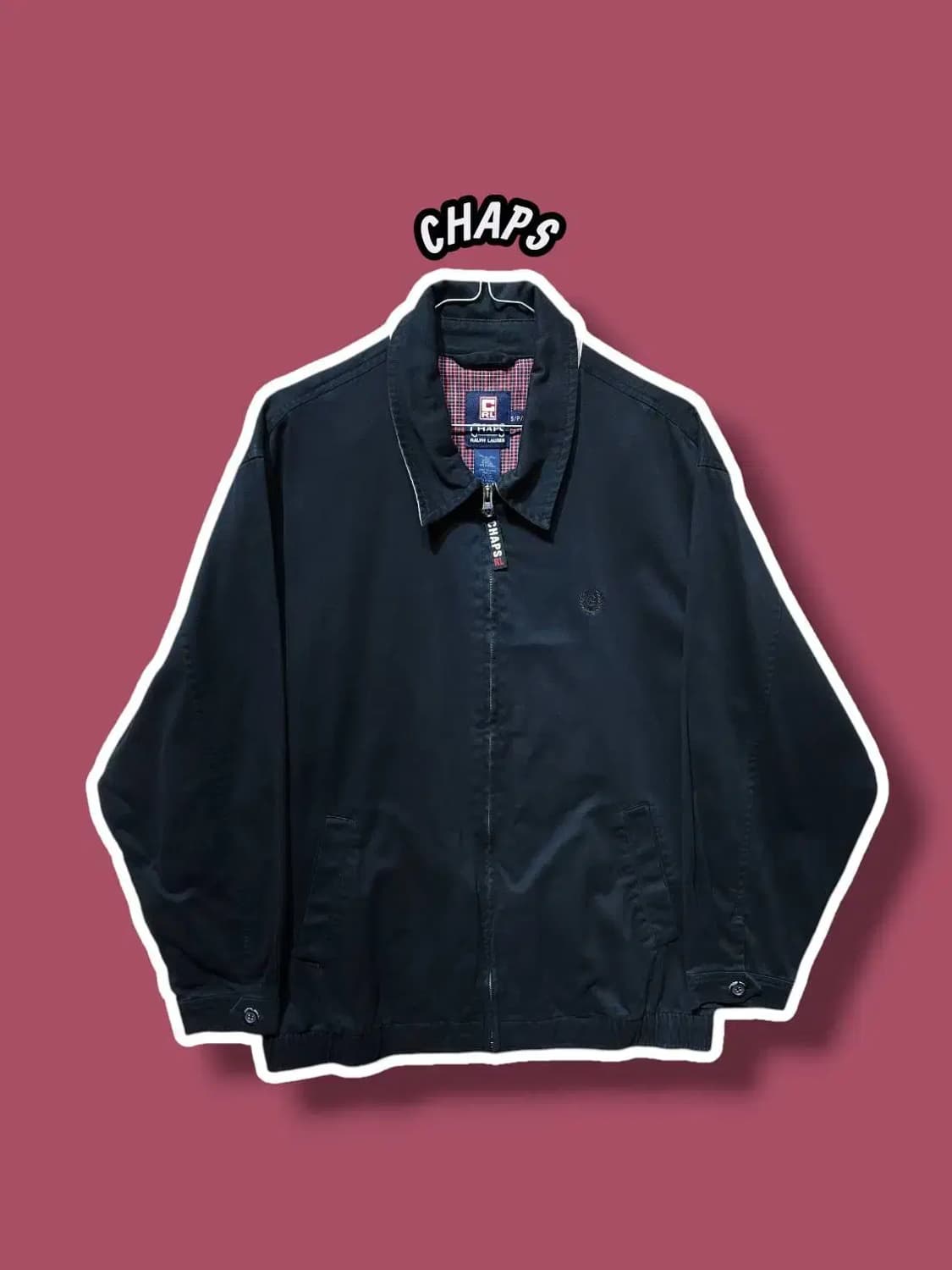 S/ CHAPS 챕스 랄프로렌 블루종 집업 자켓 /1028 상품이미지1