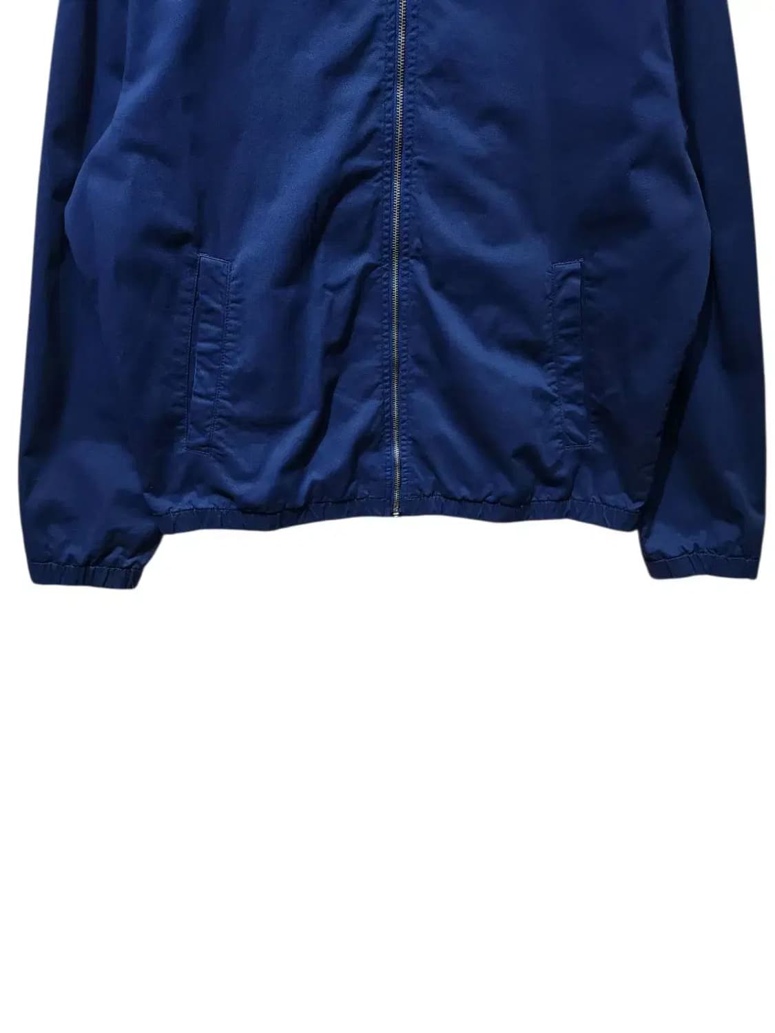 XL/ 자라 면 블루종 집업 자켓 블루네이비 /1028 상품이미지3