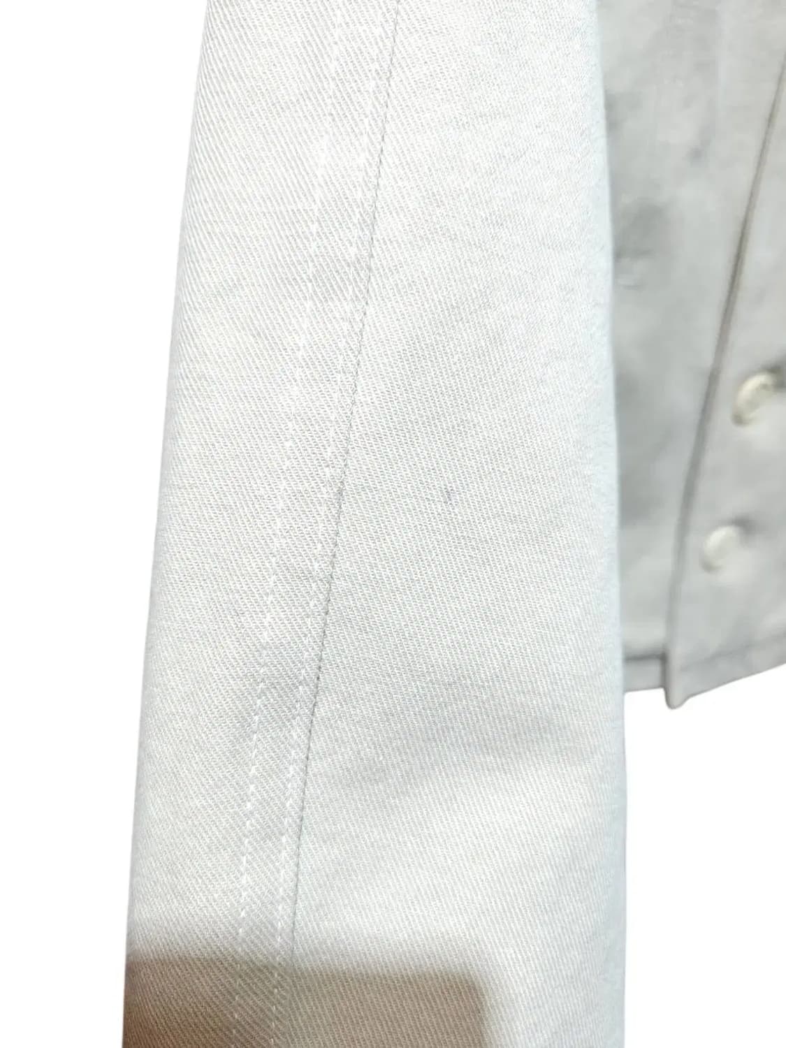 F/ AUBOUR 아우브아워 더블 버튼 커팅 자켓 베이지 /1028 상품이미지4