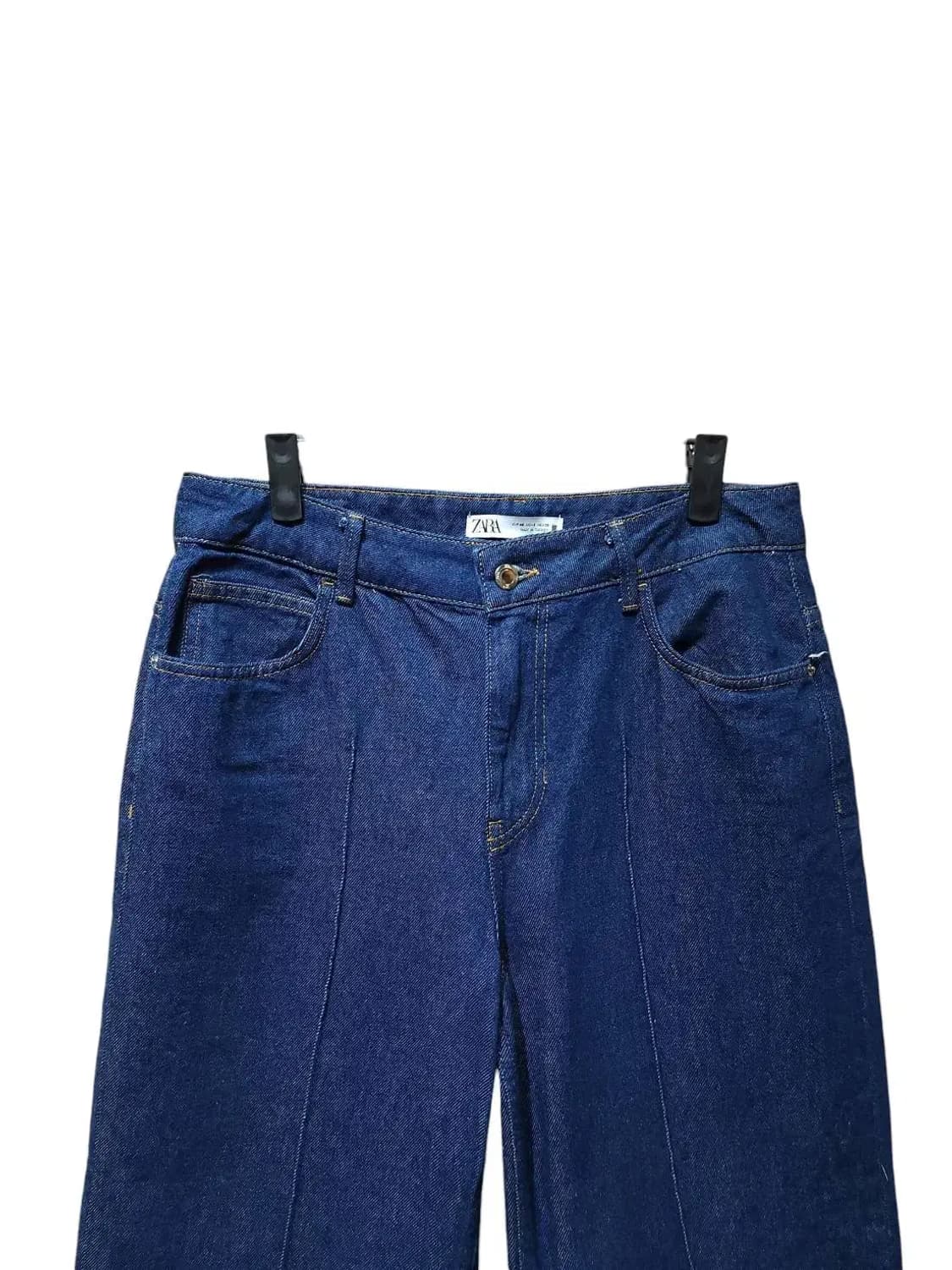 EUR40/ 자라 와이드 하이웨스트 데님 팬츠 /1029 상품이미지2