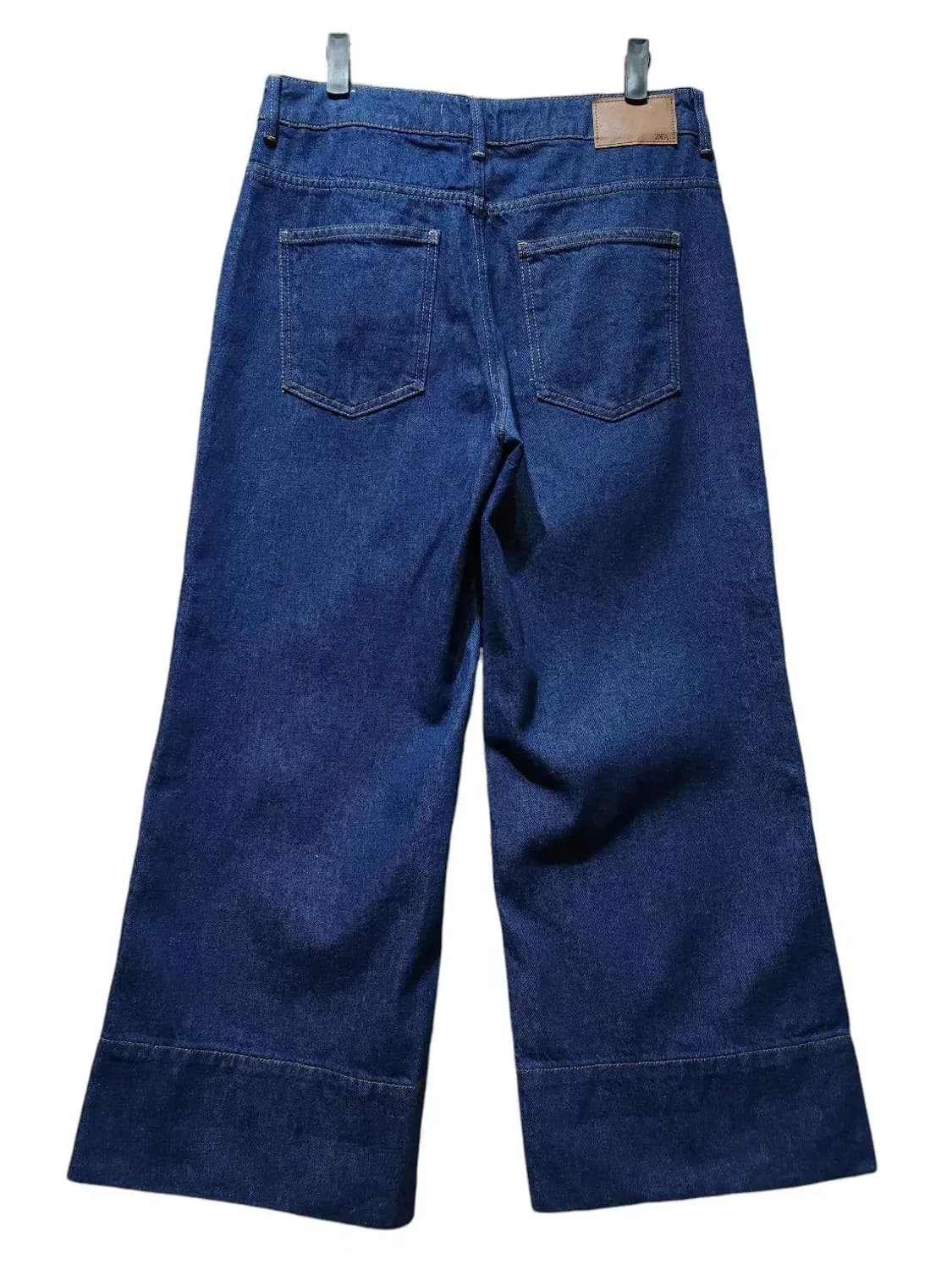 EUR40/ 자라 와이드 하이웨스트 데님 팬츠 /1029 상품이미지7