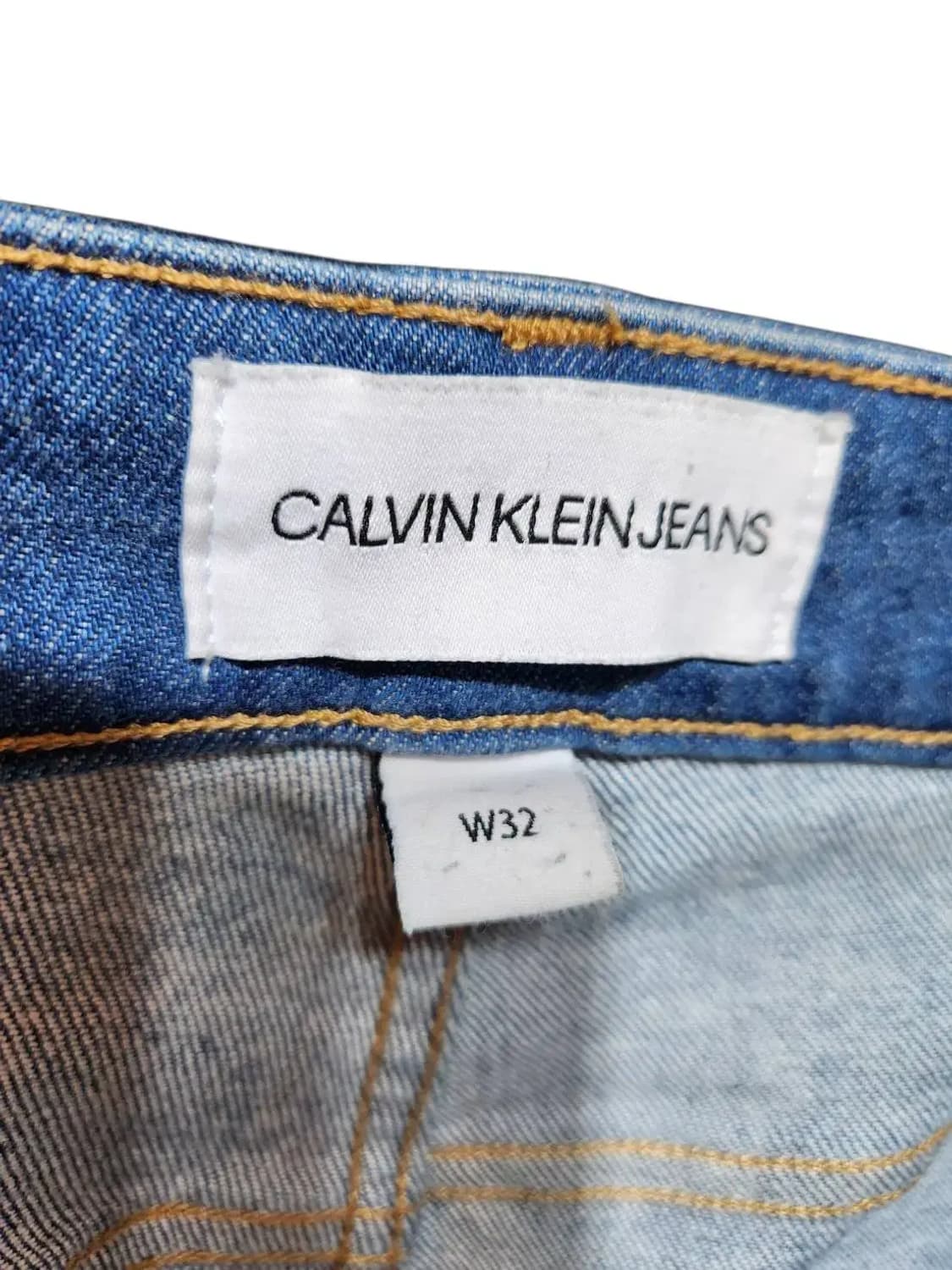 32/ 캘빈클라인진 대드핏 크롭 데님 팬츠 /1029 상품이미지5