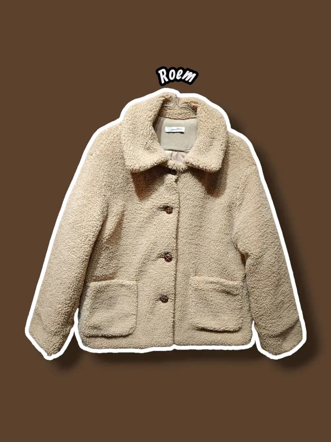 M/ 로엠 뽀글이 자켓 /1031 상품이미지1