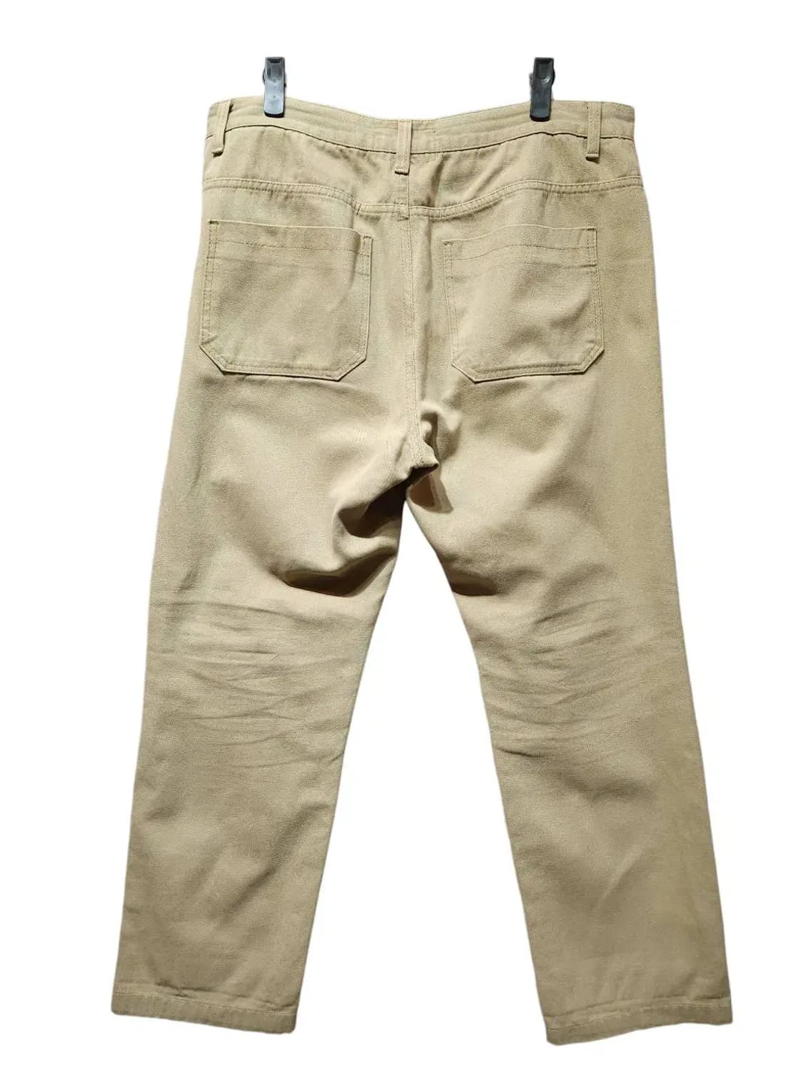 XL/ 콰이어티스트 빈티지 워싱 퍼티그 팬츠 베이지 /1031 상품이미지7
