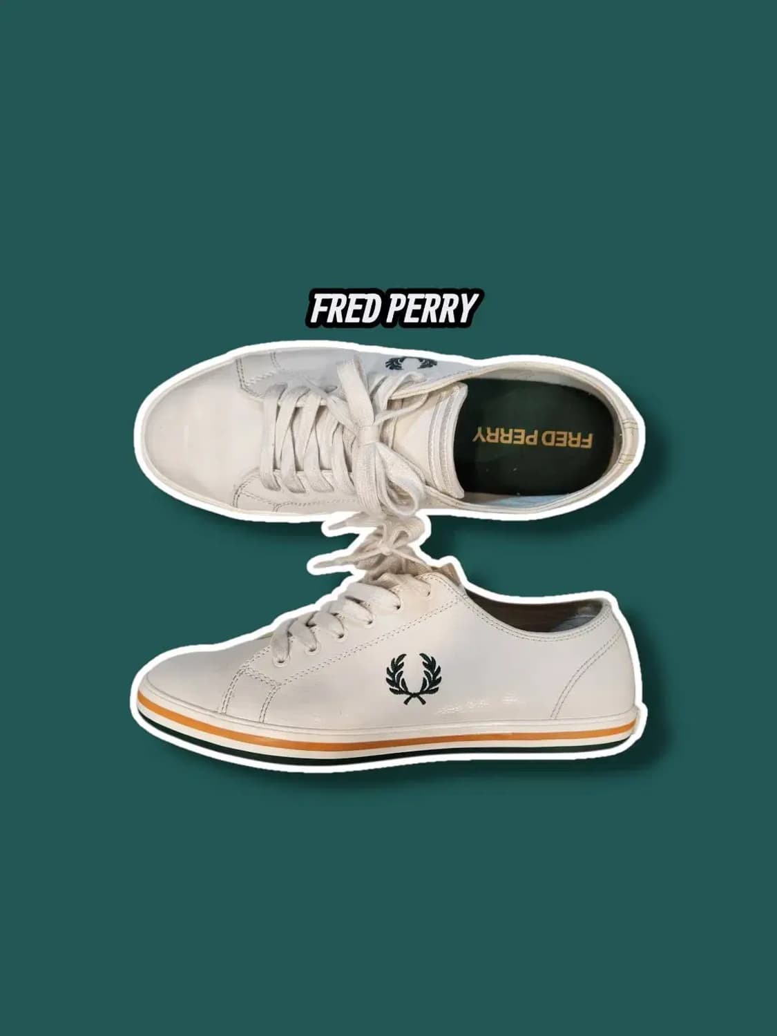 260/ 프레드페리 킹스톤 레더 스니커즈 /1104 상품이미지1