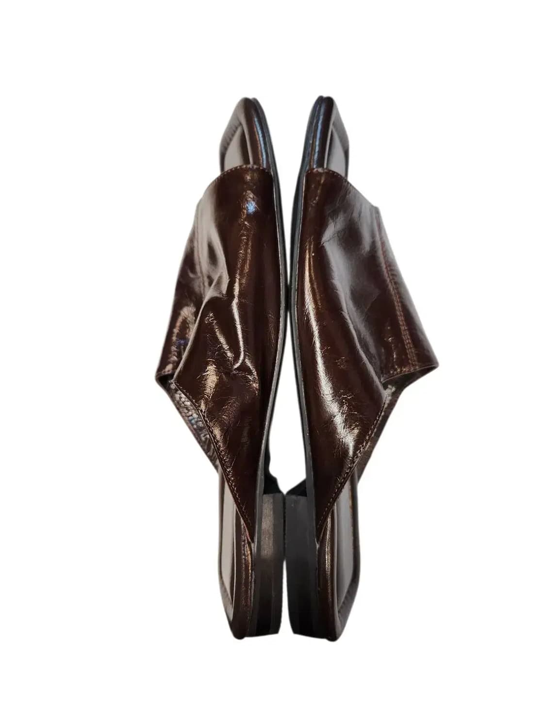 240/ 한섬 타임 마시모산티니 가죽 샌들 슬리퍼 /1104 상품이미지7