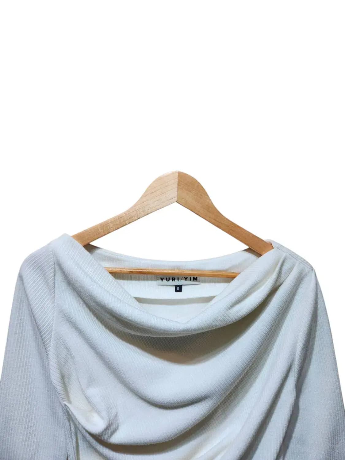 S/ 유리임  언발란스 오프숄더 티셔츠 /1105 상품이미지2