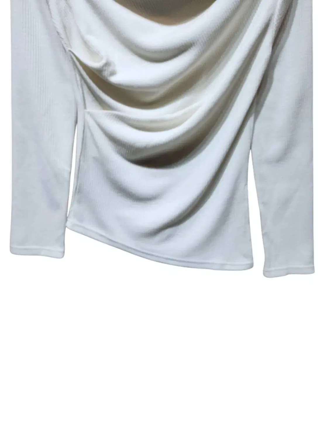 S/ 유리임  언발란스 오프숄더 티셔츠 /1105 상품이미지3