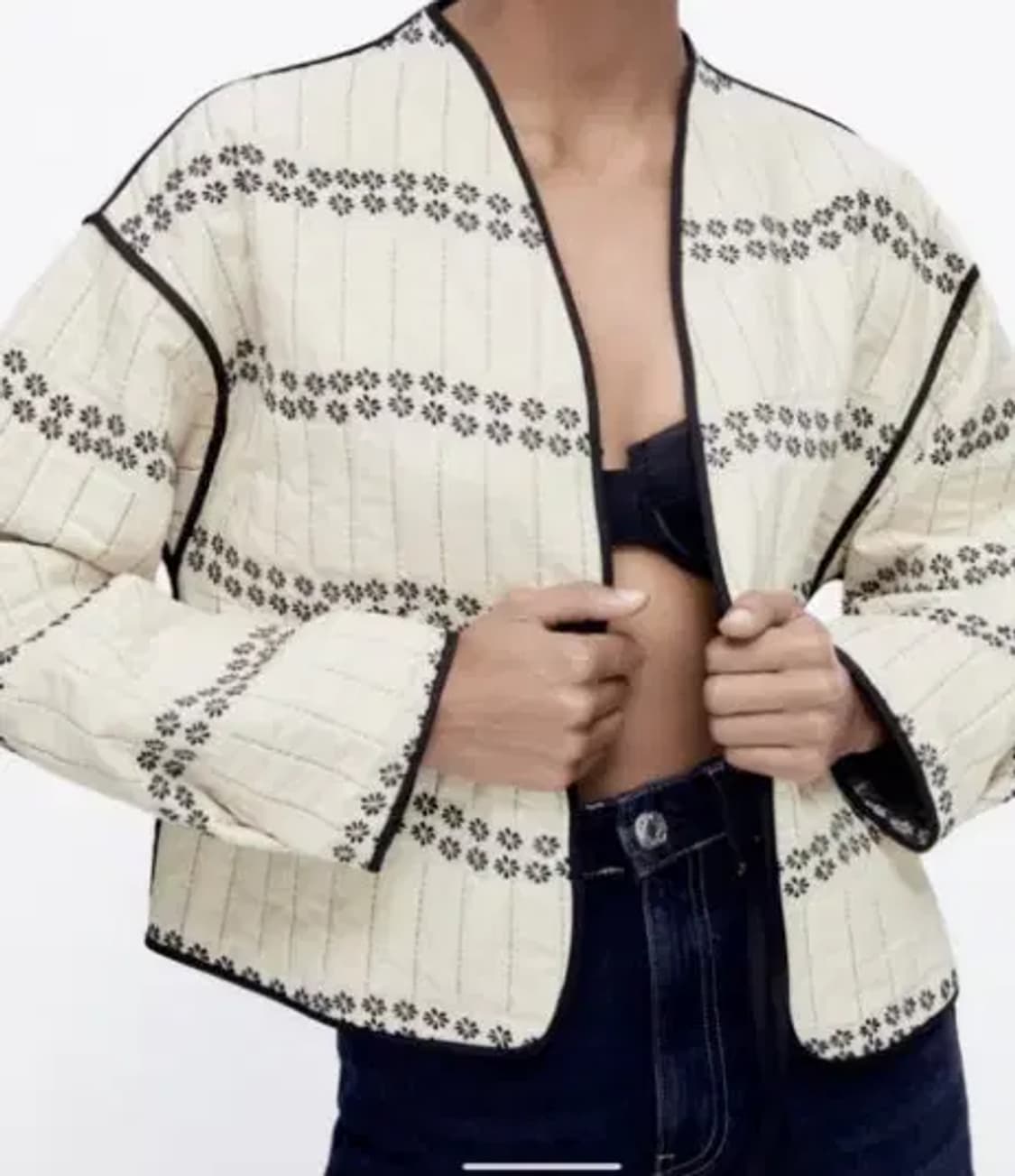 XS/ 자라 자카드 자켓 /1105 상품이미지7