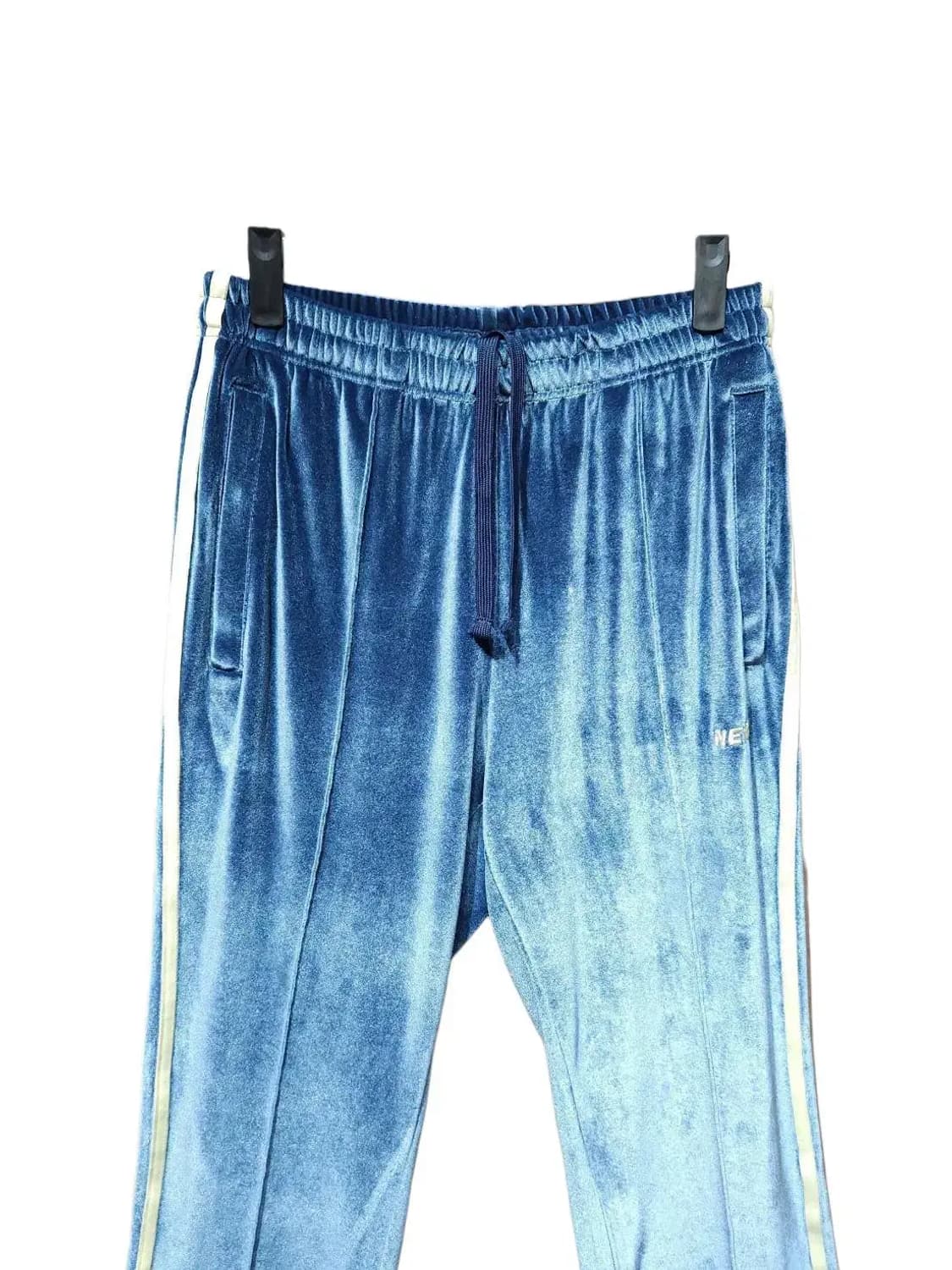 M/ 널디 벨로아 벨벳 트랙 팬츠 네이비 /1105 상품이미지2