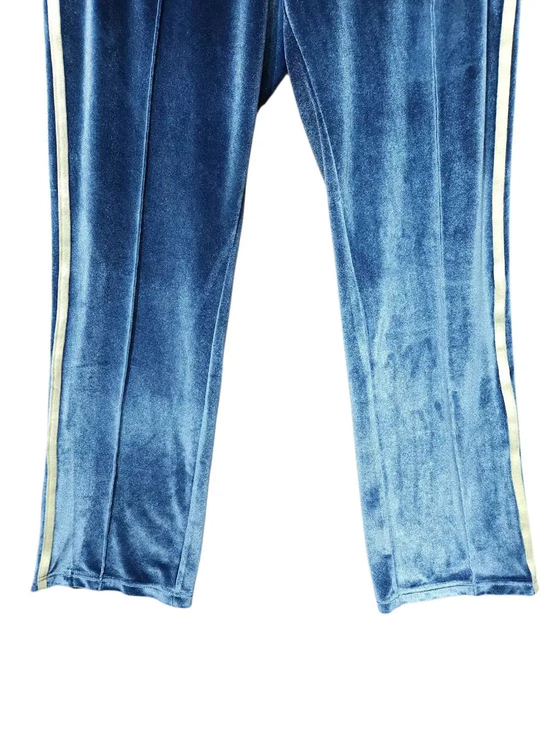 M/ 널디 벨로아 벨벳 트랙 팬츠 네이비 /1105 상품이미지3