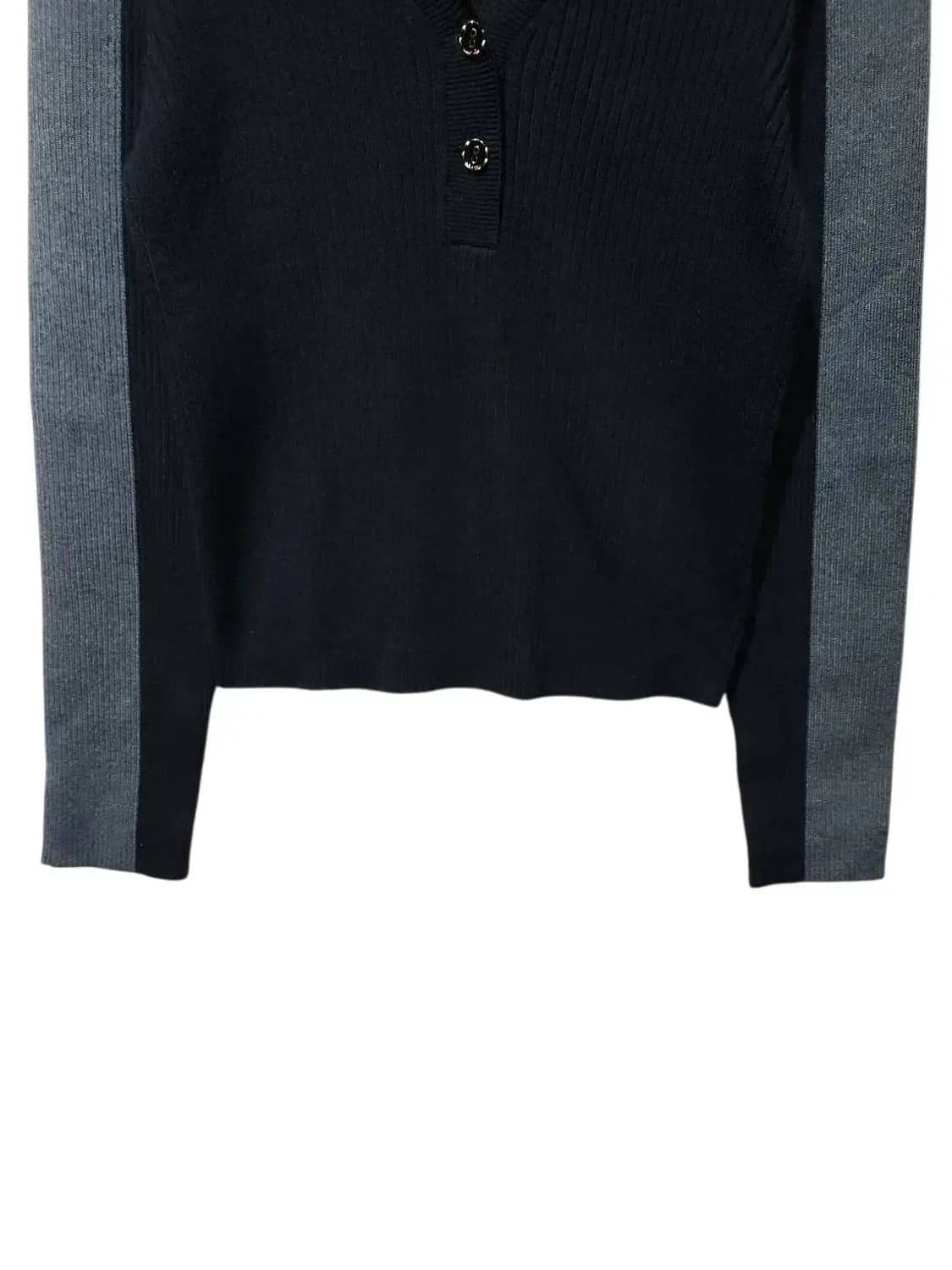 L/ KUOSE 쿠오세 긴팔 브이넥 니트 /1106 상품이미지3