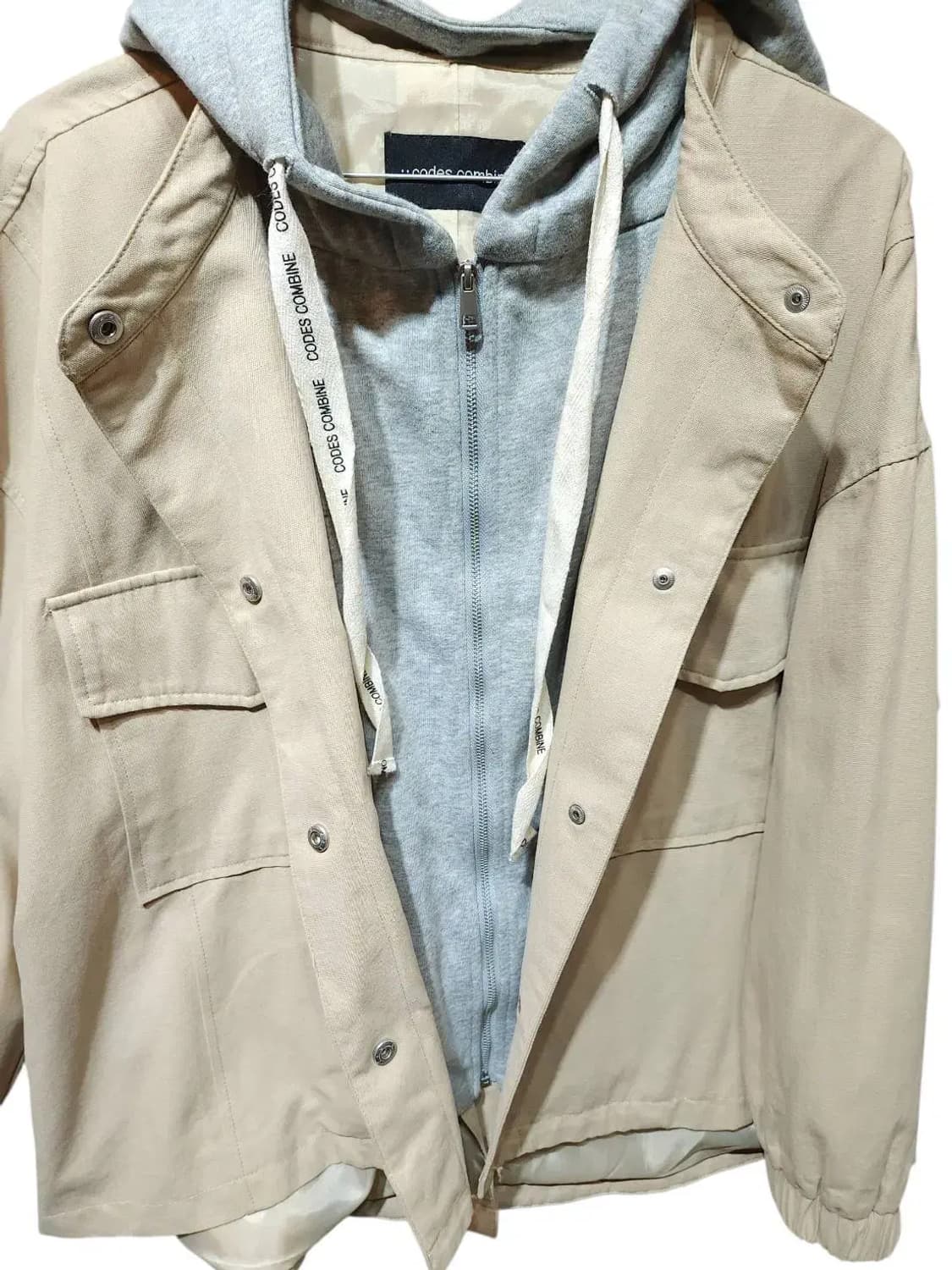 F/ 코데즈컴바인 후드 야상 집업 자켓 /1106 상품이미지4