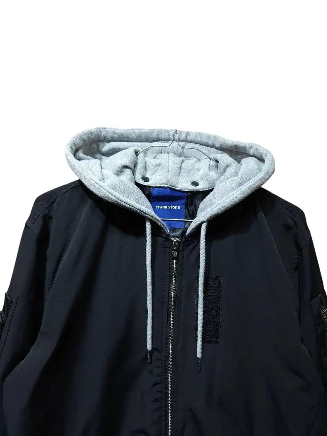 100/ 프랭크스톤 후드 야상 자켓 블랙 /1106 상품이미지2