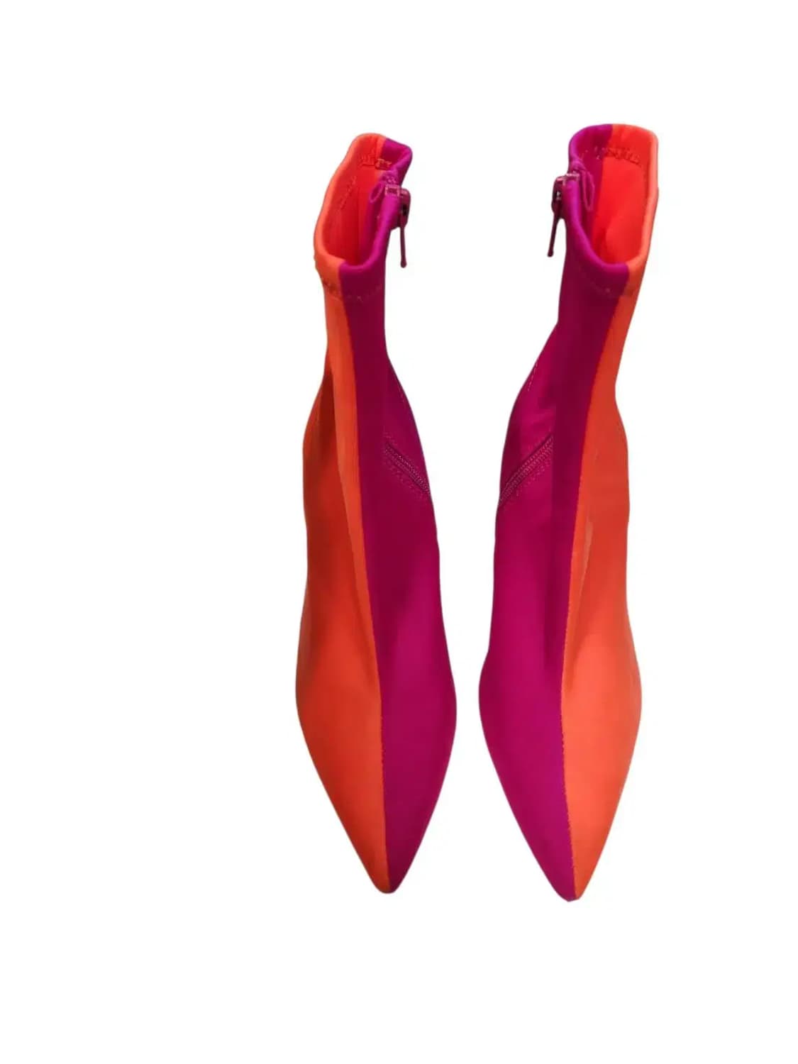 230/ 제프리캠벨 투명굽 투톤 배색 부츠힐 /1110 상품이미지2