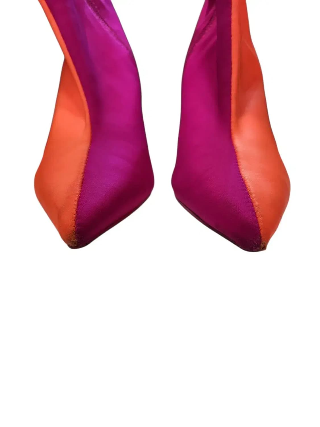 230/ 제프리캠벨 투명굽 투톤 배색 부츠힐 /1110 상품이미지4