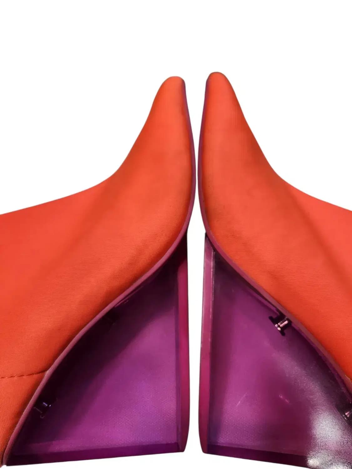 230/ 제프리캠벨 투명굽 투톤 배색 부츠힐 /1110 상품이미지8