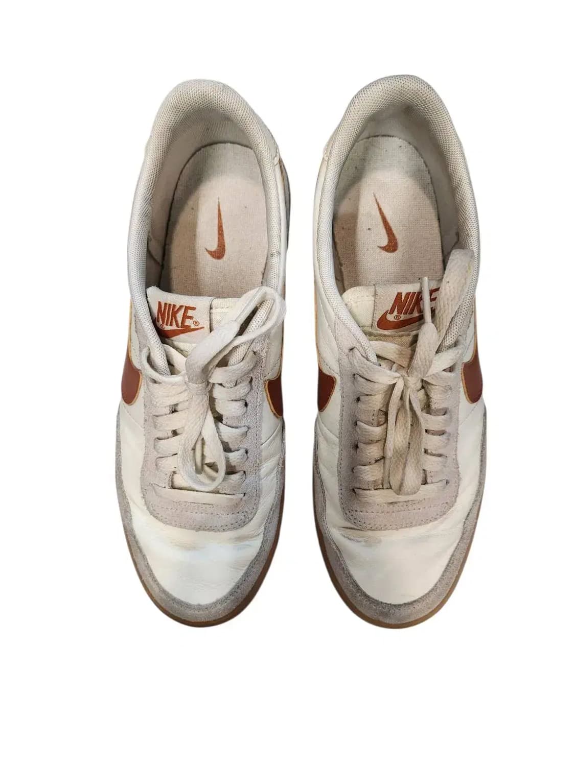 260/ 나이키 킬샷2 레더 데저트 스니커즈 오렌지 /1112 상품이미지3