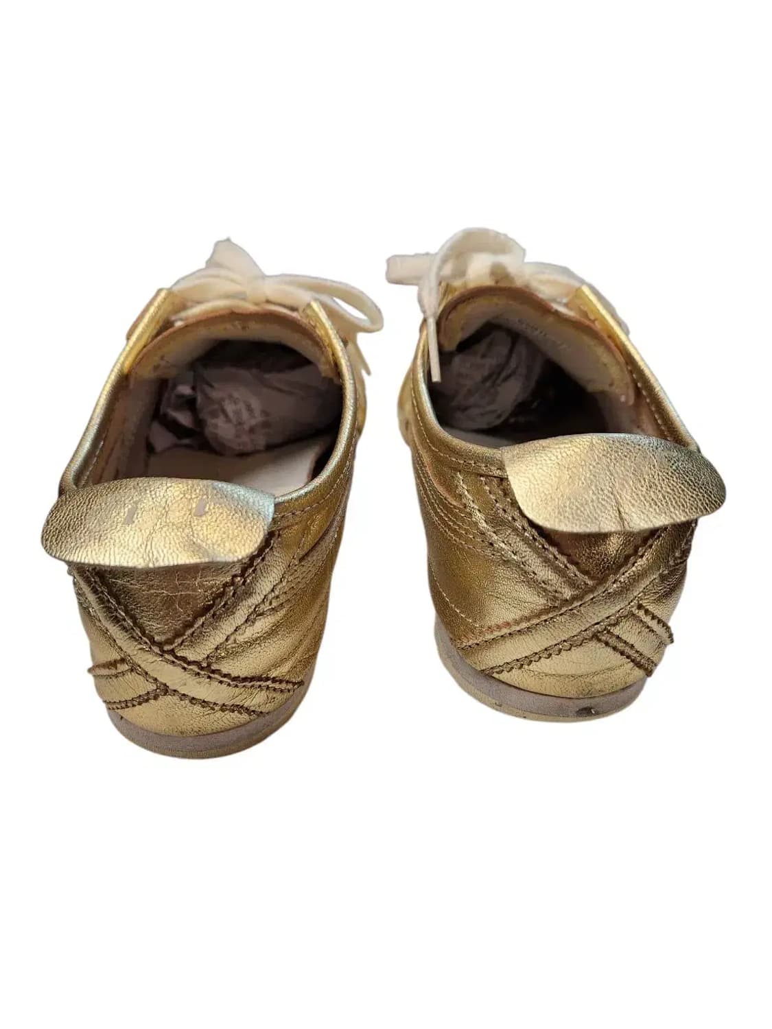 250/ 오니츠카타이거 멕시코66 스니커즈 골드 /1112 상품이미지5