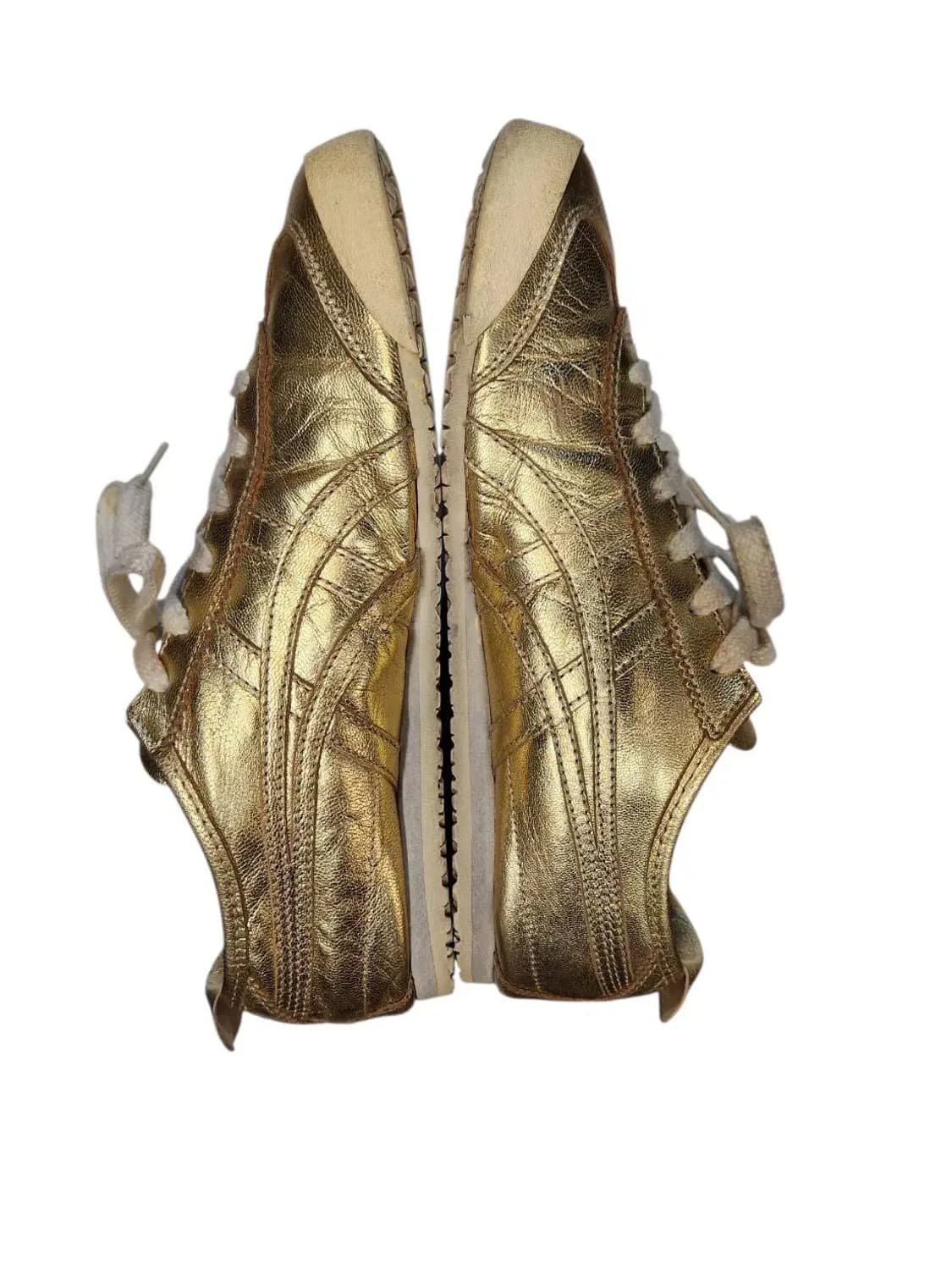 250/ 오니츠카타이거 멕시코66 스니커즈 골드 /1112 상품이미지6