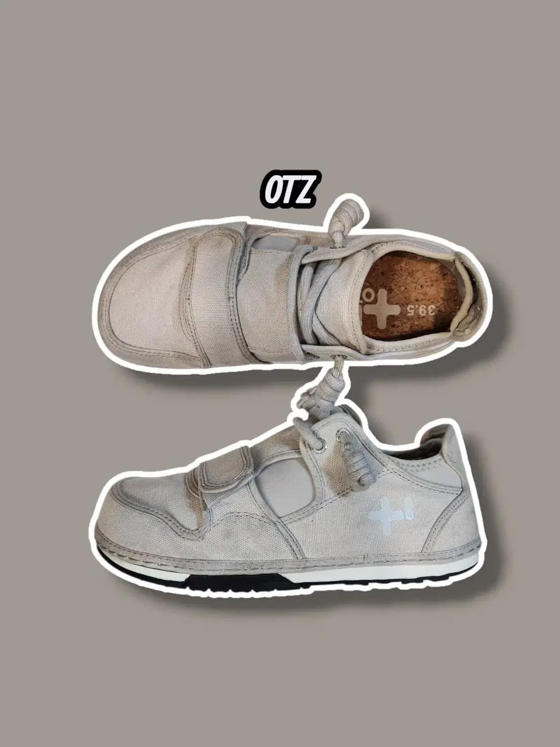 250/ OTZ 오찌 캔버스 스니커즈 아이보리 /1112 상품이미지1