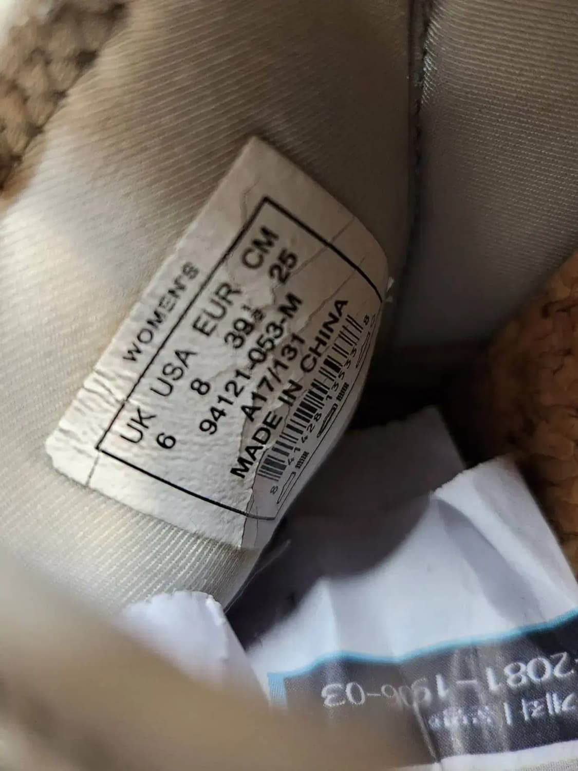 250/ OTZ 오찌 캔버스 스니커즈 아이보리 /1112 상품이미지9