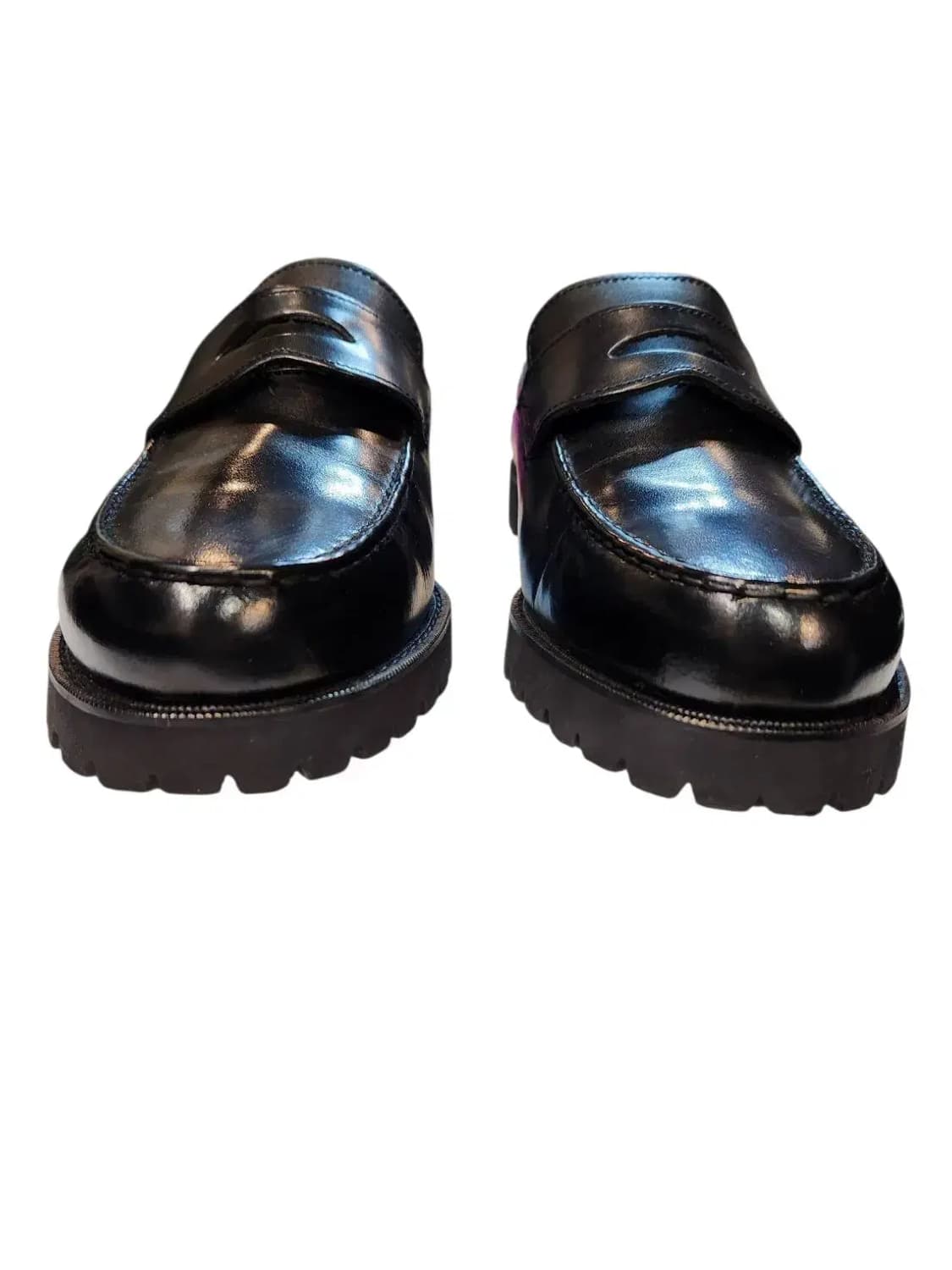 255/ 미셸 by 탠디 남성 경량 페니 로퍼 블랙 /1112 상품이미지4