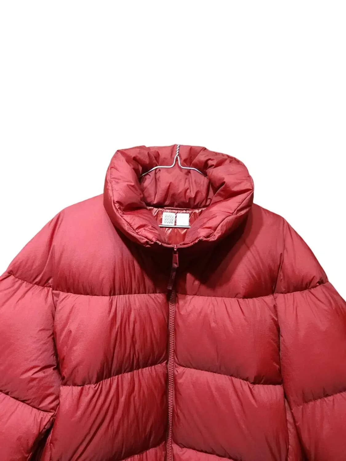 S/ 유니클로 U 르메르 오버사이즈 다운 패딩 레드 /1113 상품이미지2