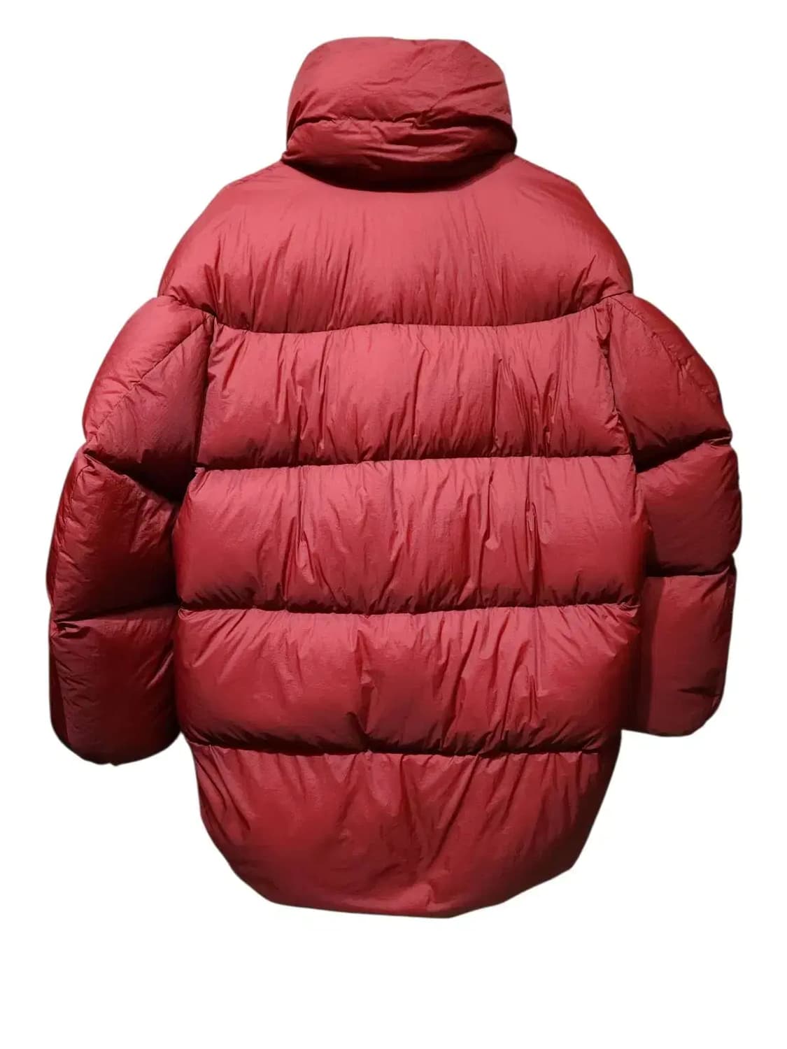 S/ 유니클로 U 르메르 오버사이즈 다운 패딩 레드 /1113 상품이미지6