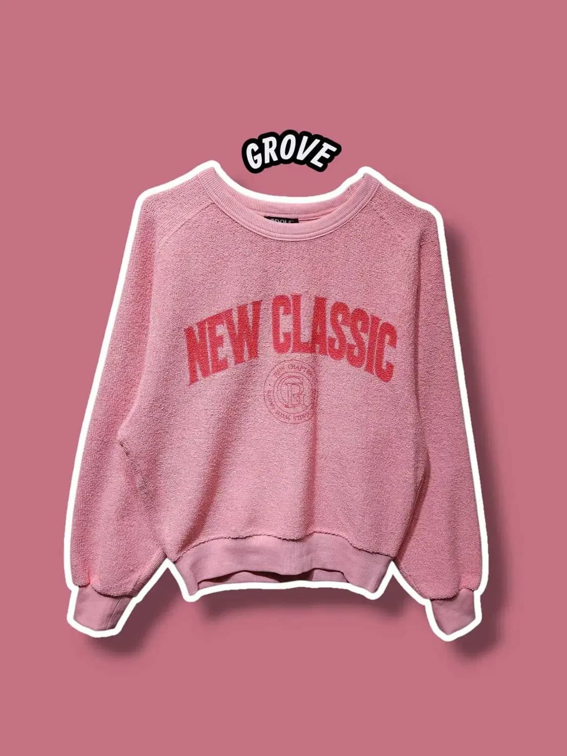 F/ GROVE 그로브스토어 클래식 스웻셔츠 /1114 상품이미지1