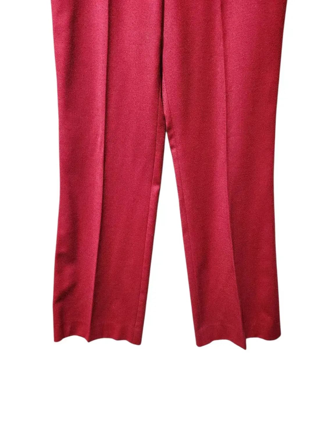 36/ 럭키슈에뜨 울 슬랙스 레드 /1114 상품이미지3