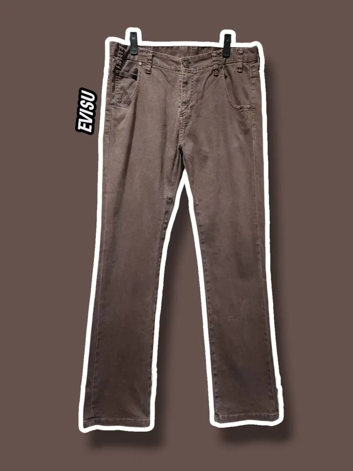 34/ EVISU 에비수 스판 팬츠 /1117 상품이미지1